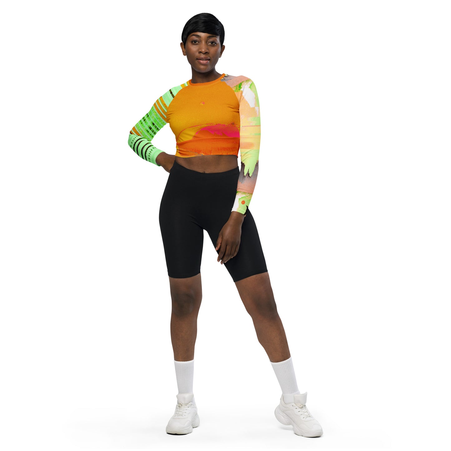 Recycled Electric Athletic Top