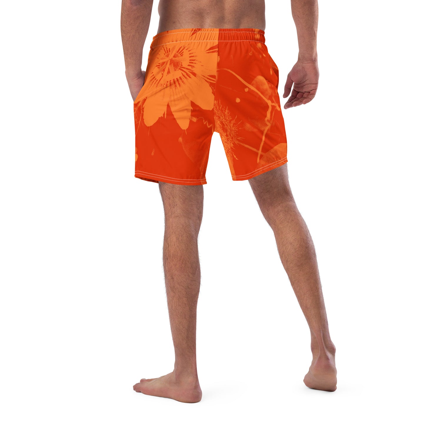 Recycled Men's Passion Fruit swim trunks