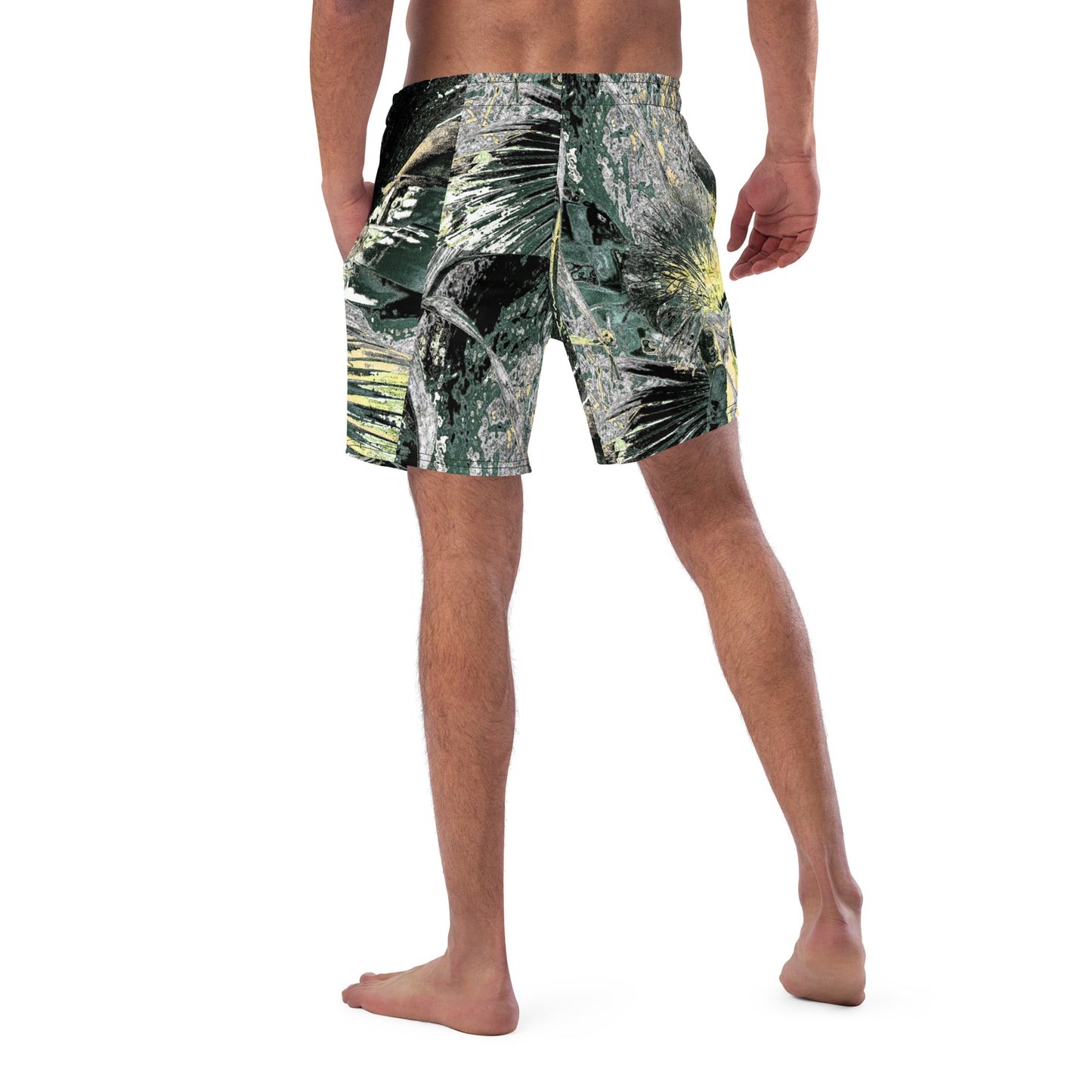 Recycled Men's Jungle swim trunks