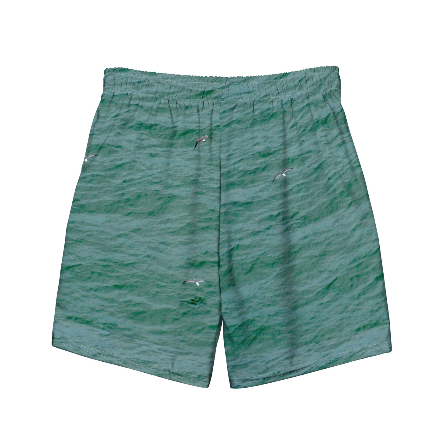 Recycled Men's Seagull swim trunks