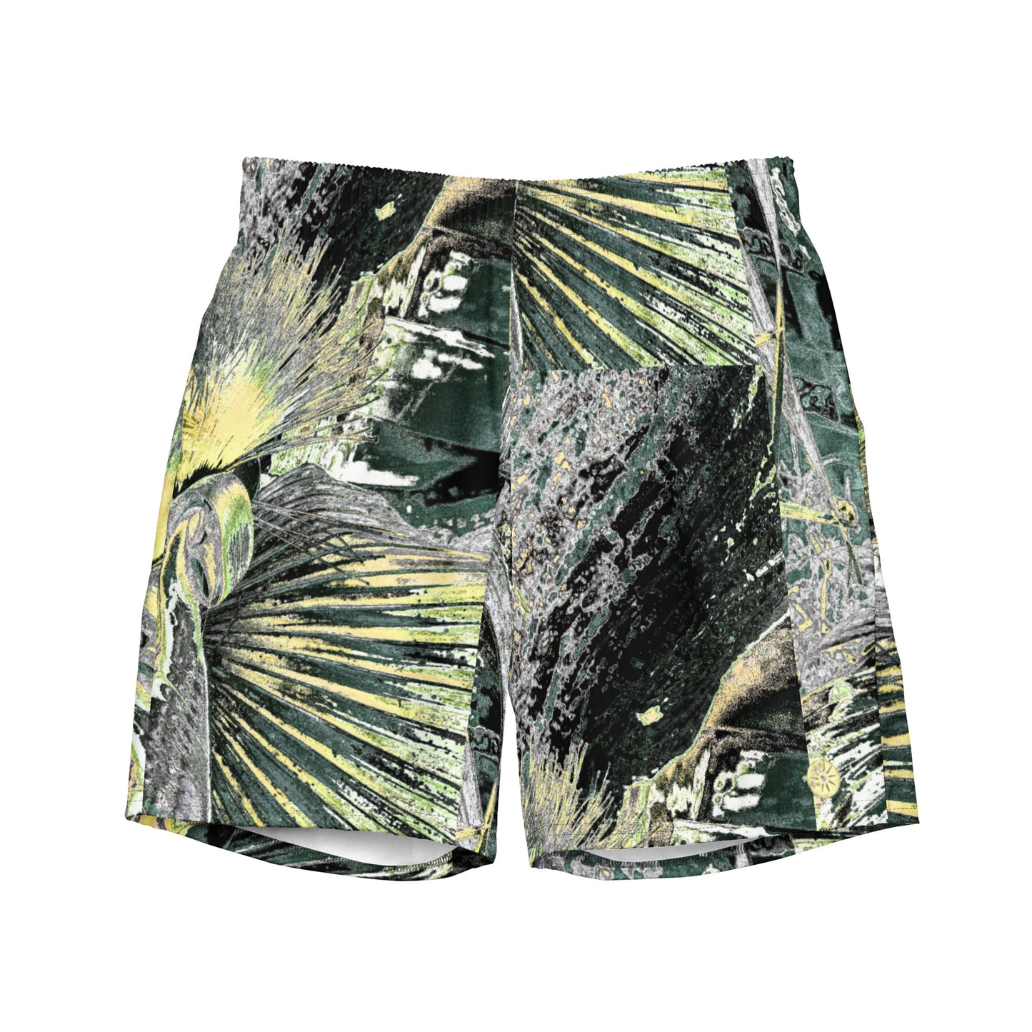 Recycled Men's Jungle swim trunks